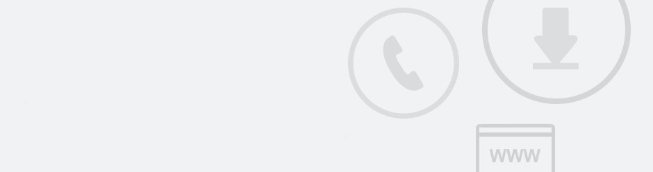 grey background with phone, web and download icon bubble faded in the back. grey background with phone, web and download icon bubble faded in the back.